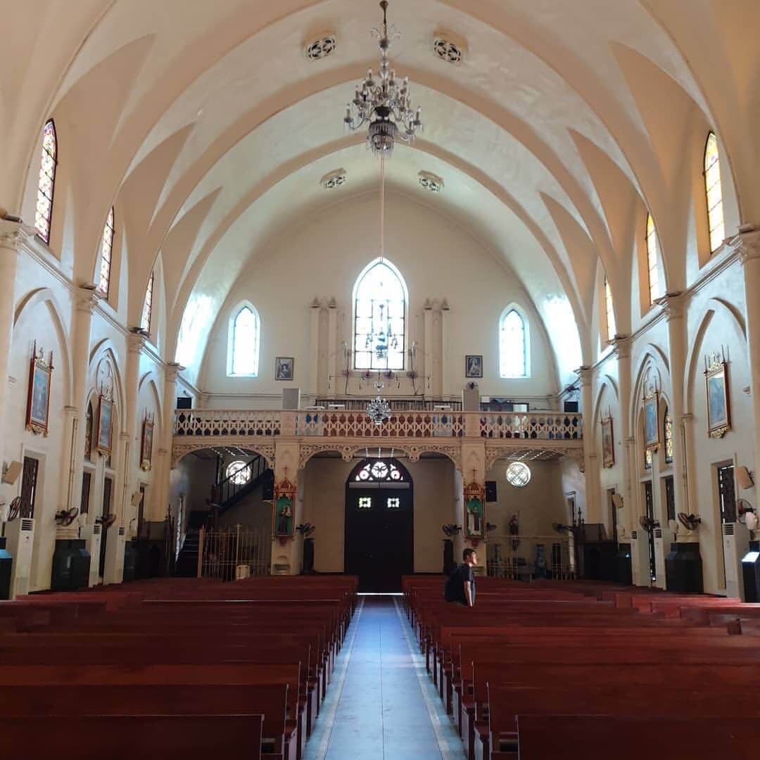 Khu vực Gác Đàng phía cuối Nhà thờ