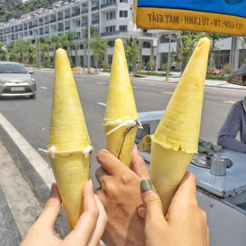 Lý Do Bạn Nên Thử Kem Úp Ngược Khi Đến Hạ Long