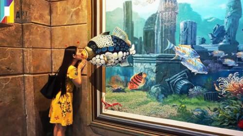 Bảo Tàng Tranh 3D Funny Art: Khám Phá Những Tác Phẩm Nghệ Thuật Sống Động