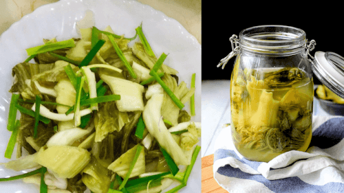 Dưa chua úp thảm – Món ăn dung dị mang hồn đất Tiên Yên