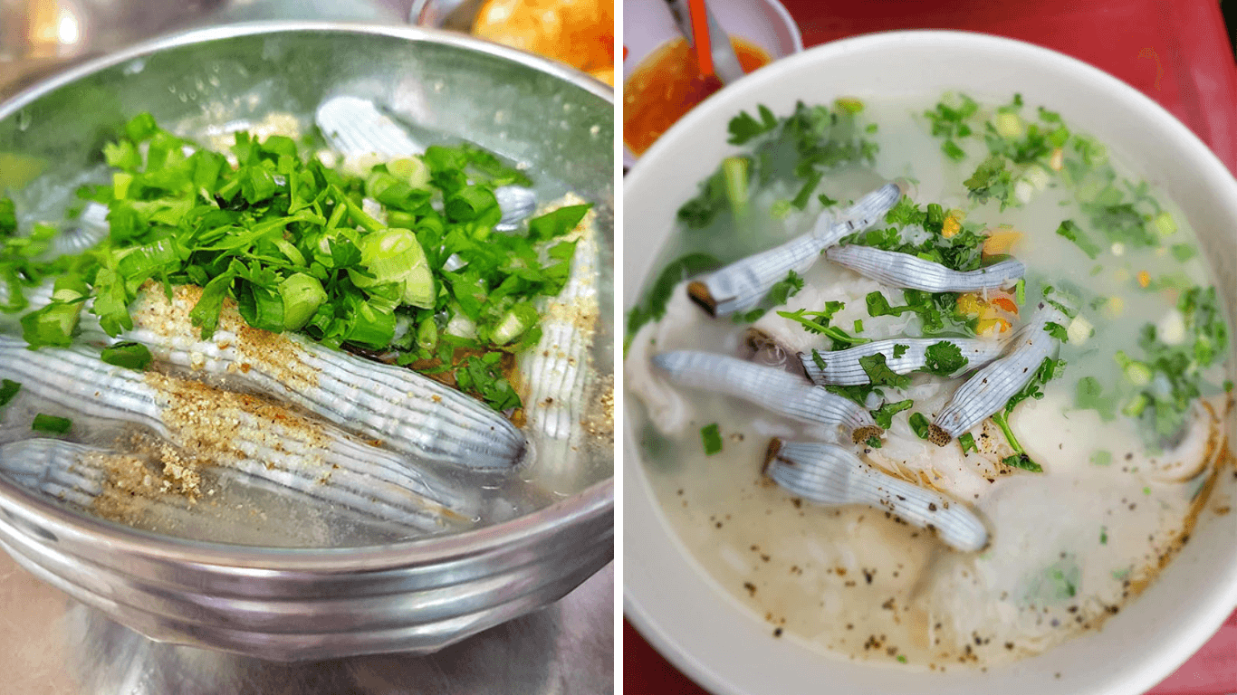 Cháo Sá Sùng Vân Đồn – Món Ngon Say Đắm Du Khách