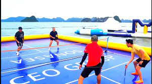 Vừa Vui Chơi Vừa Ngắm Biển Tại Sân Pickleball Nổi Quảng Ninh