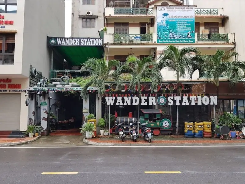 Wander Station: Một Nơi Đầy Sáng Tạo Để Thưởng Thức Cà Phê và Bánh Ngọt