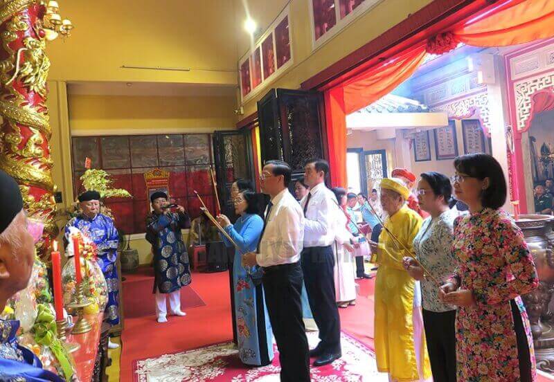 Le van Duyet의 사망 기념일 기념일