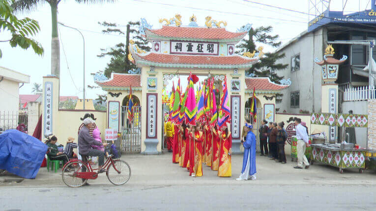 Kha Lam Temple의 전통 축제