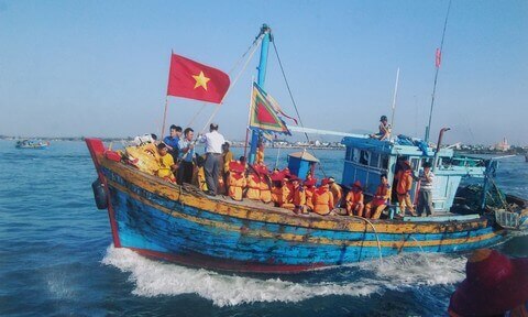 Phuoc Loc의 어업 축제