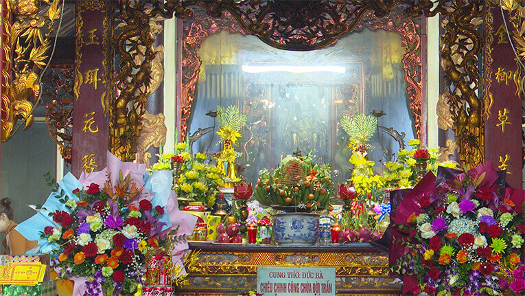 Kha Lam Temple의 전통 축제