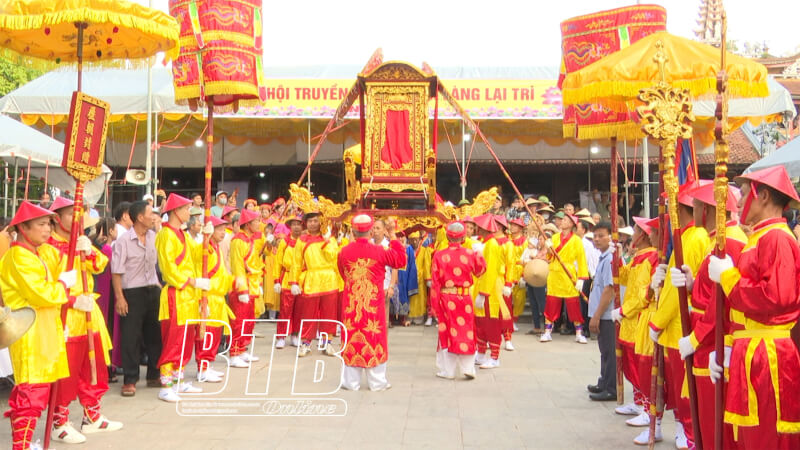 라이찌(Lai Tri) 공동 주택의 전통 축제