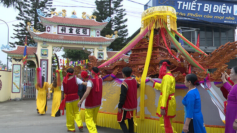 Kha Lam Temple의 전통 축제