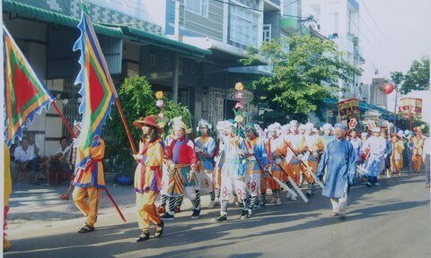 Phuoc Loc의 어업 축제