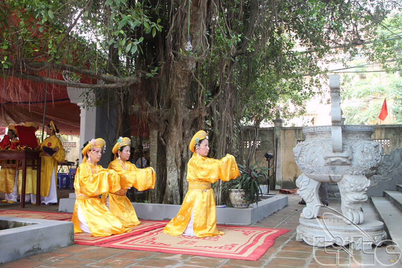 고대 추아 사원 축제