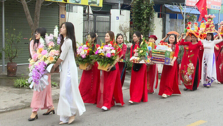 Kha Lam Temple의 전통 축제