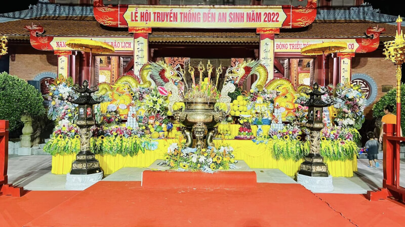 Lễ hội truyền thống đền An Sinh