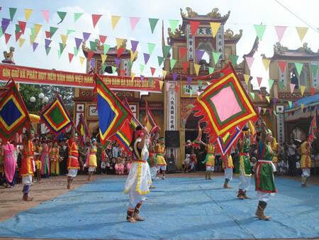 델타 사원의 전통 축제