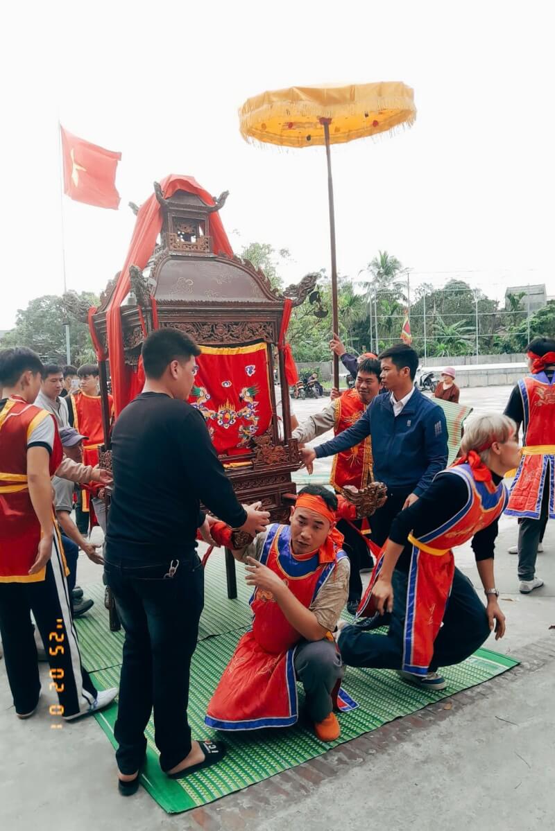 태국 빈에서 NGOC QUE TEMPLE FESTIVAL