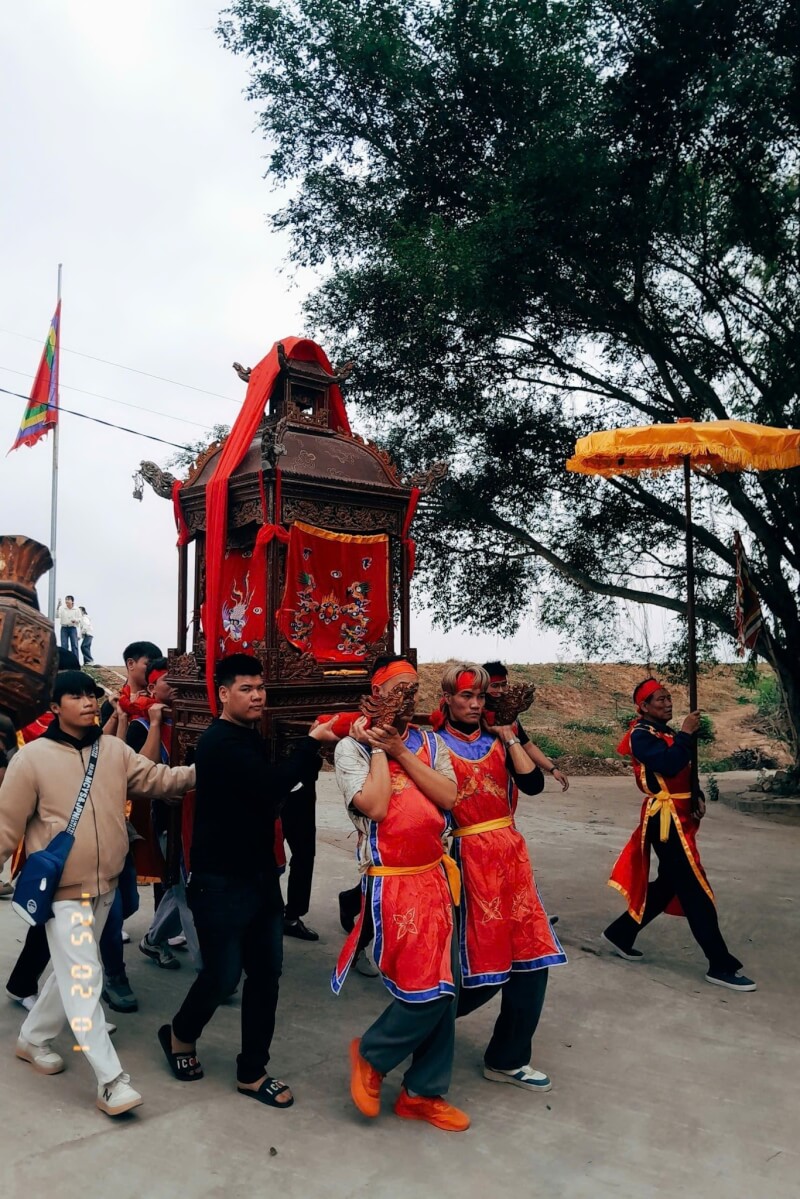 태국 빈에서 NGOC QUE TEMPLE FESTIVAL