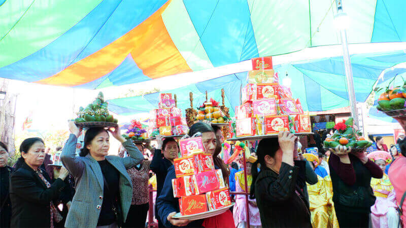 Kha Lam Temple의 전통 축제