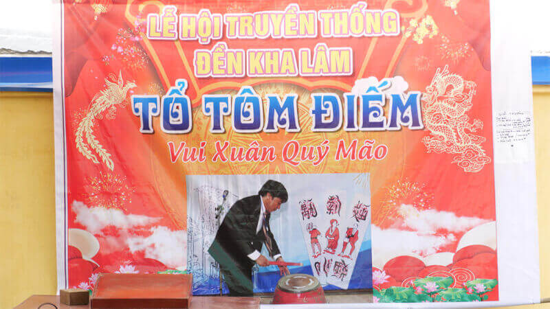 Kha Lam Temple의 전통 축제