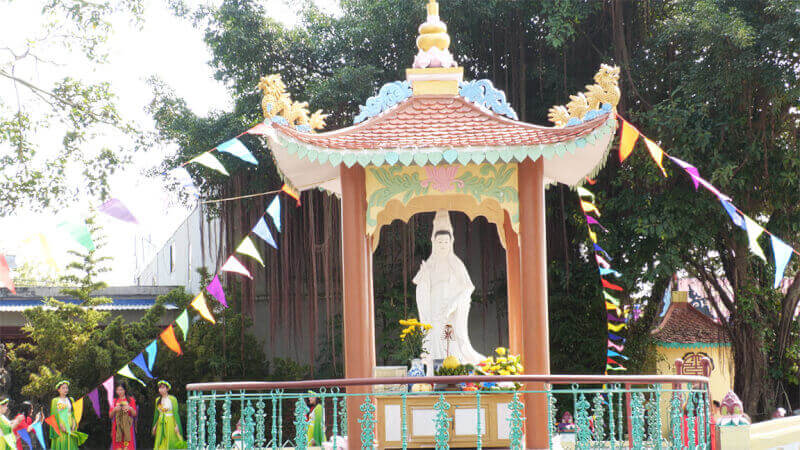 Kha Lam Temple의 전통 축제