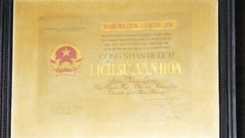 Kha Lam Temple의 전통 축제