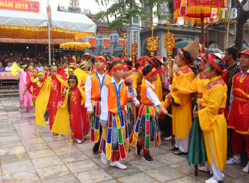 라이찌(Lai Tri) 공동 주택의 전통 축제