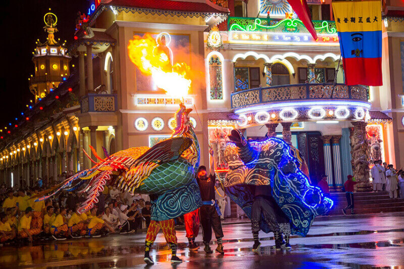 멋진 축제 엔 다이 카오 카오 카오