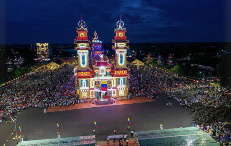 멋진 축제 엔 다이 카오 카오 카오