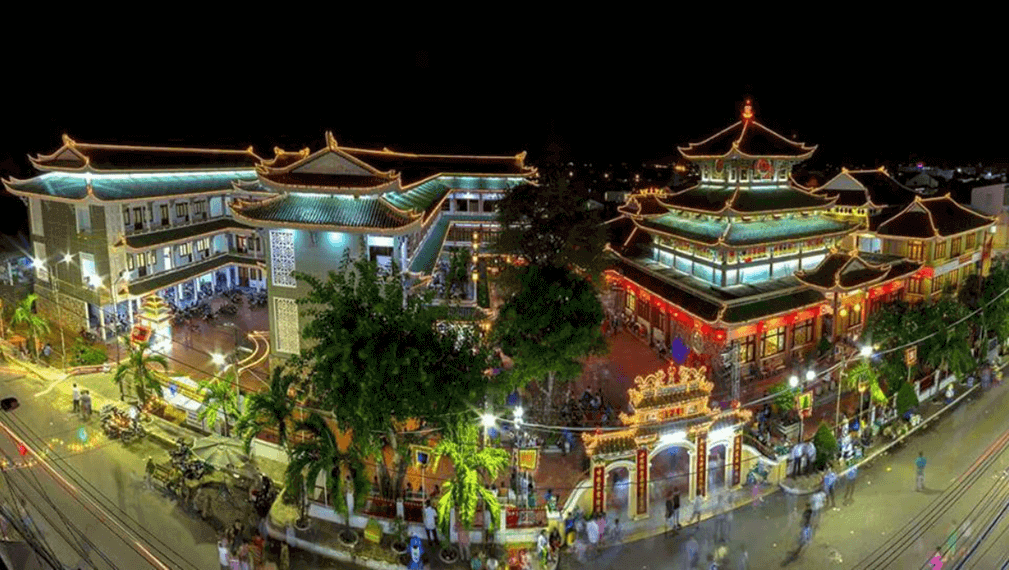 Ba Chua Mountain Sam Mountain의 특별 축제