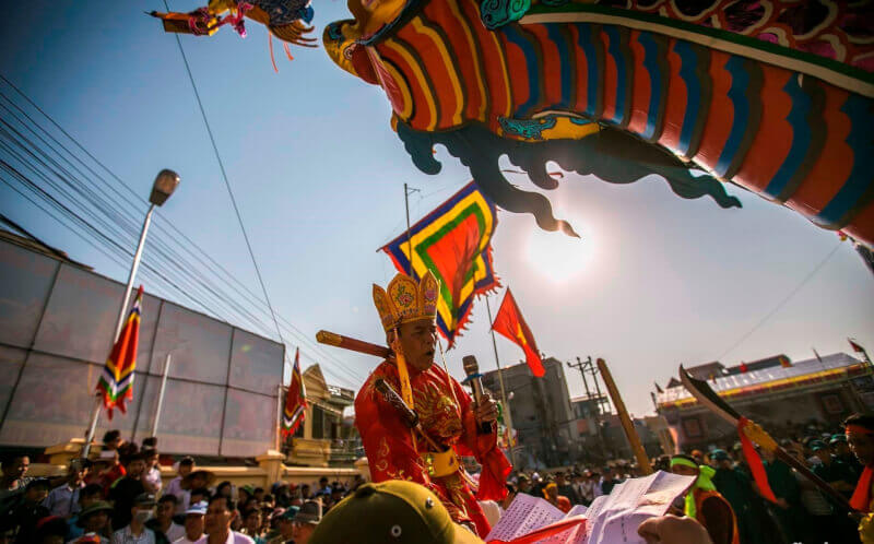 Phuoc Loc의 어업 축제