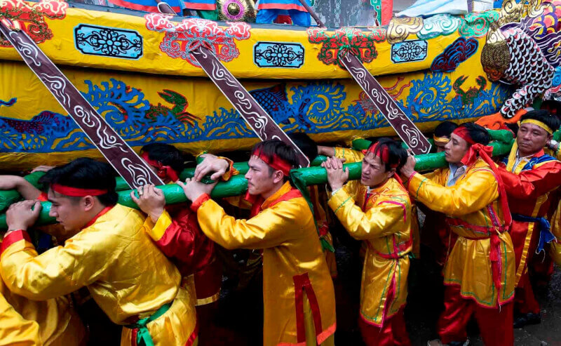 Phuoc Loc의 어업 축제