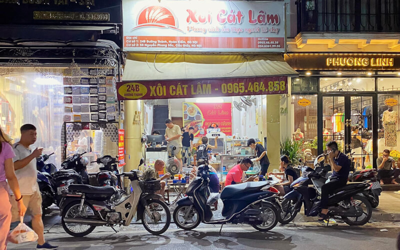 Địa Chỉ Xôi Cát Lâm 24B Đường Thành Cho Tín Đồ Ẩm Thực Sáng