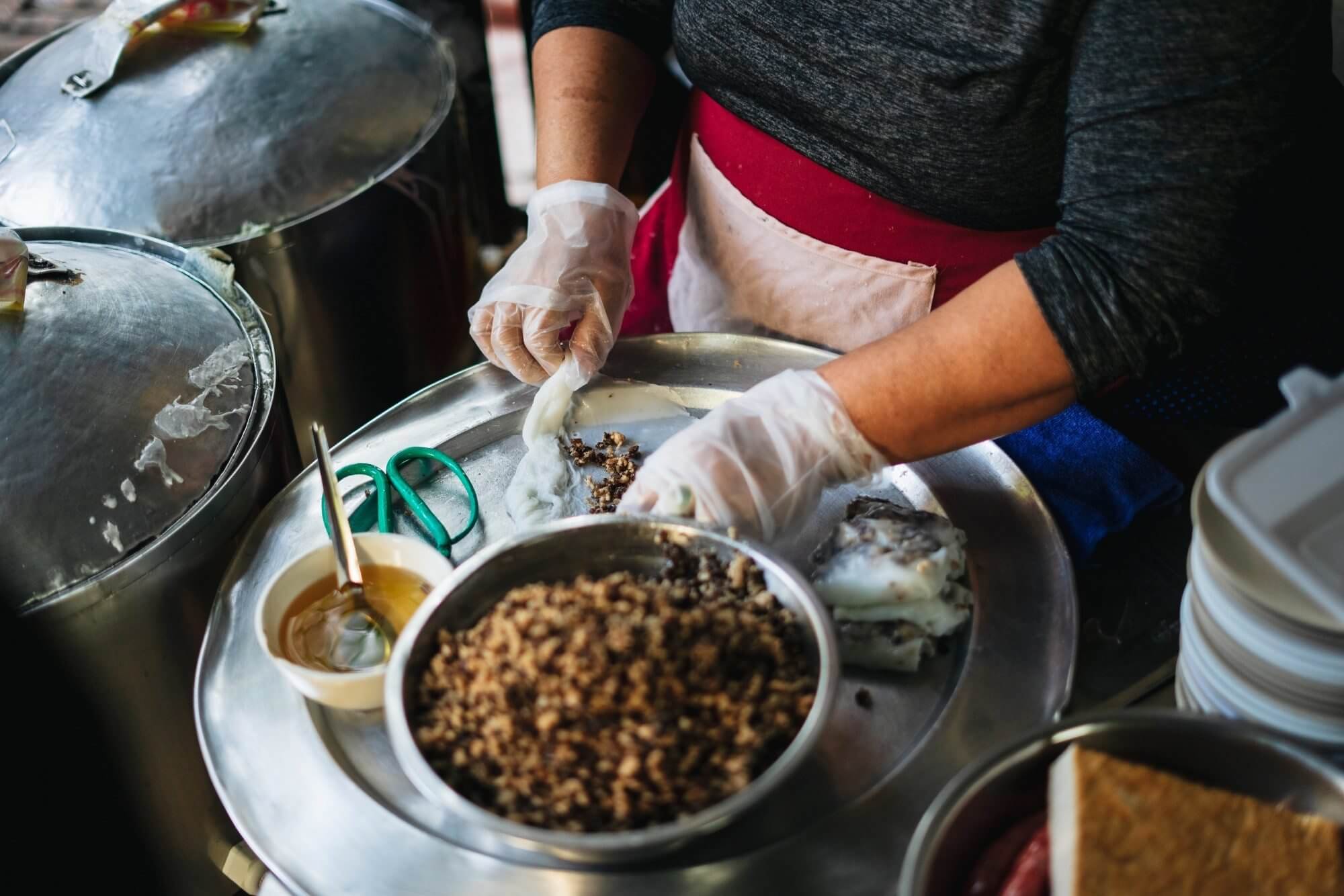 Bánh cuốn Bà Xuân: Không gian giản dị, nhưng hương vị thì không thể quên