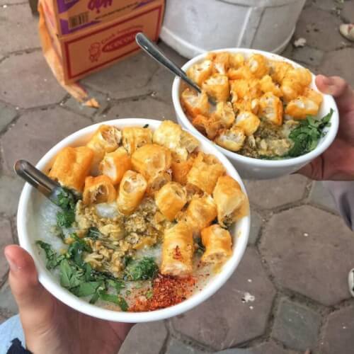 Ăn Gì Ở Hà Nội? Ghé Ngay Những Quán Cháo Trai Trứ Danh