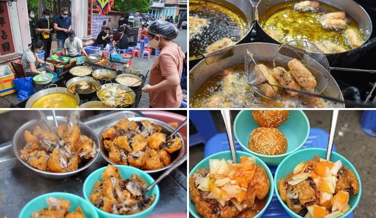 Bánh Rán Mặn Hà Nội: Hồn Cốt Của Ẩm Thực Vỉa Hè