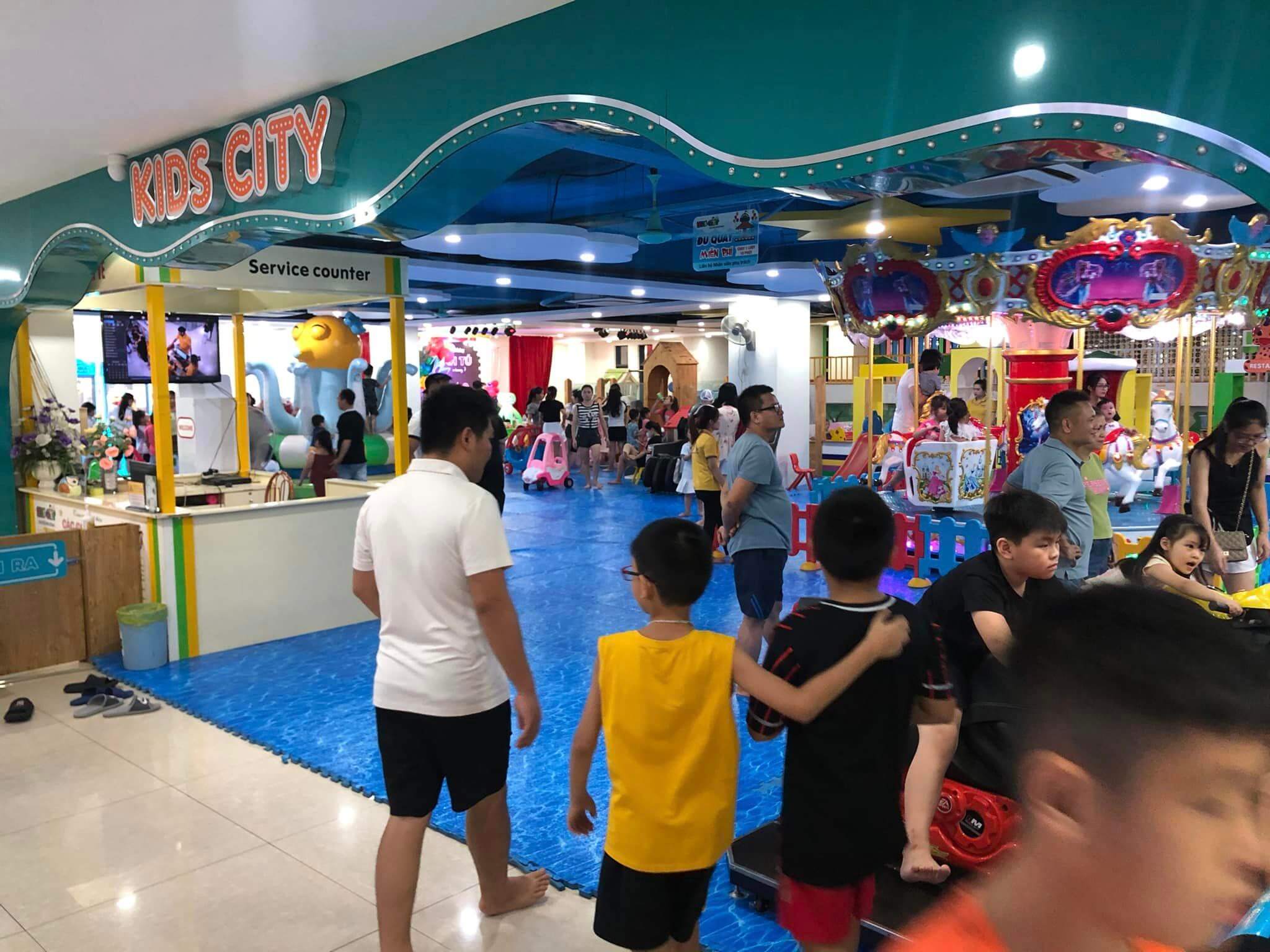 Góc vui chơi an toàn và sáng tạo cho bé tại Kids City