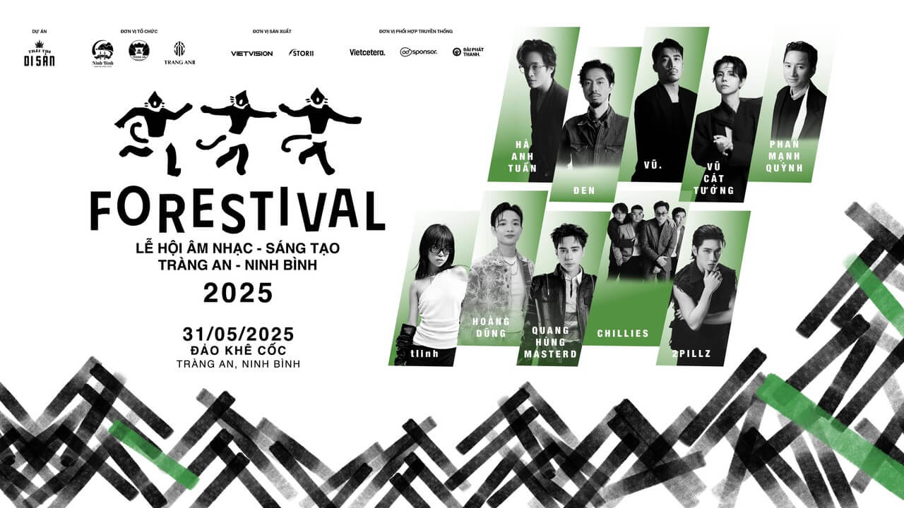 FORESTIVAL – LỄ HỘI ÂM NHẠC TRÀNG AN: CHẠM VÀO THIÊN NHIÊN, THỔN THỨC CẢM XÚC!