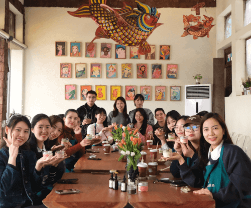 Nét đẹp truyền thống hòa quyện trong không gian hiện đại của Mây Café