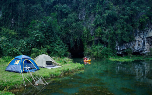 Cắm Trại Bình Yên Tại Bãi Đỗi – Góc Thiên Đường Giữa Tràng An