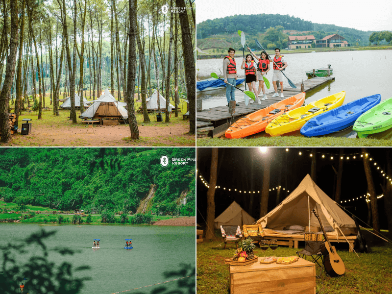 Cắm Trại, Đạp Xe, Chèo Thuyền: Những Trải Nghiệm Độc Đáo Tại Green Pine Camp