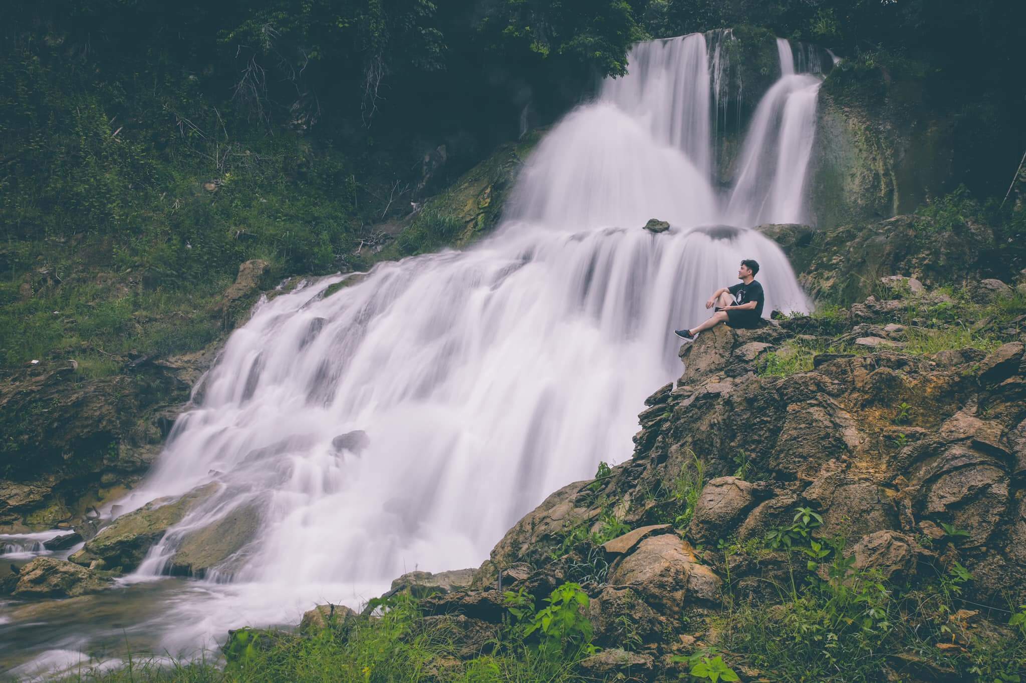 Tuyen Quang Mo 폭포