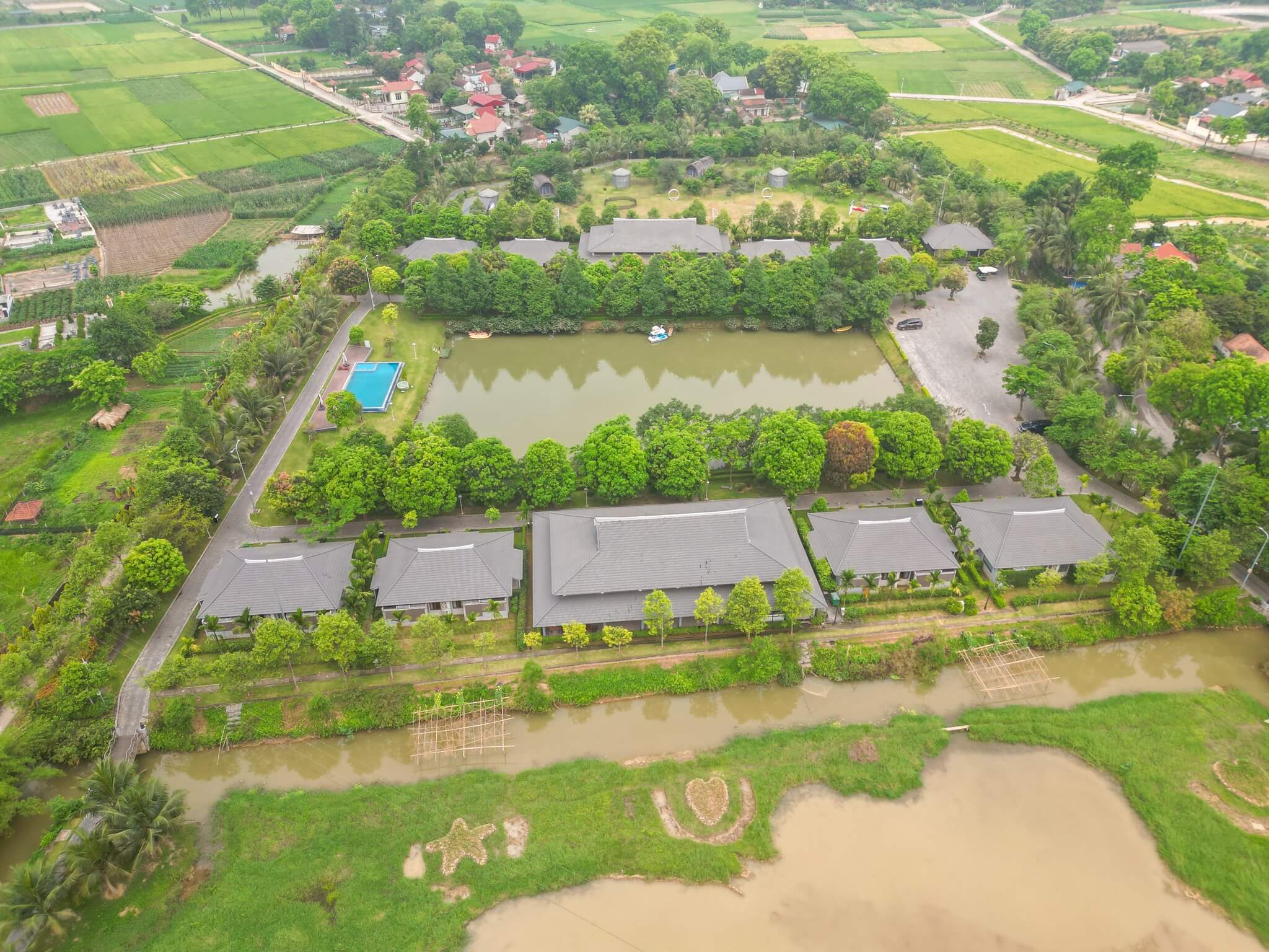 Làng du lịch Yên Trung là điểm đến của những tâm hồn yêu thiên nhiên hot nhất tại xứ Thanh.