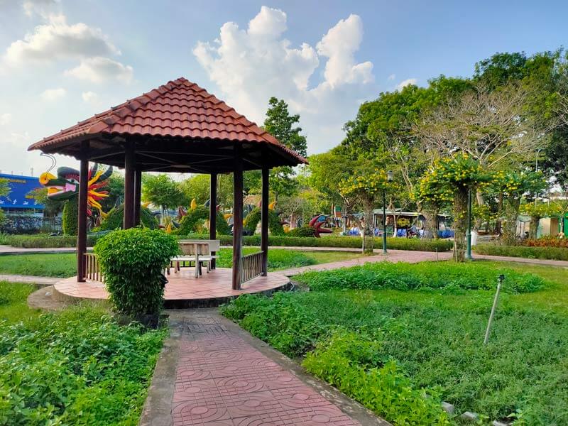 Công Viên Sa Đéc là công viên lớn nhất của Đồng Tháp.