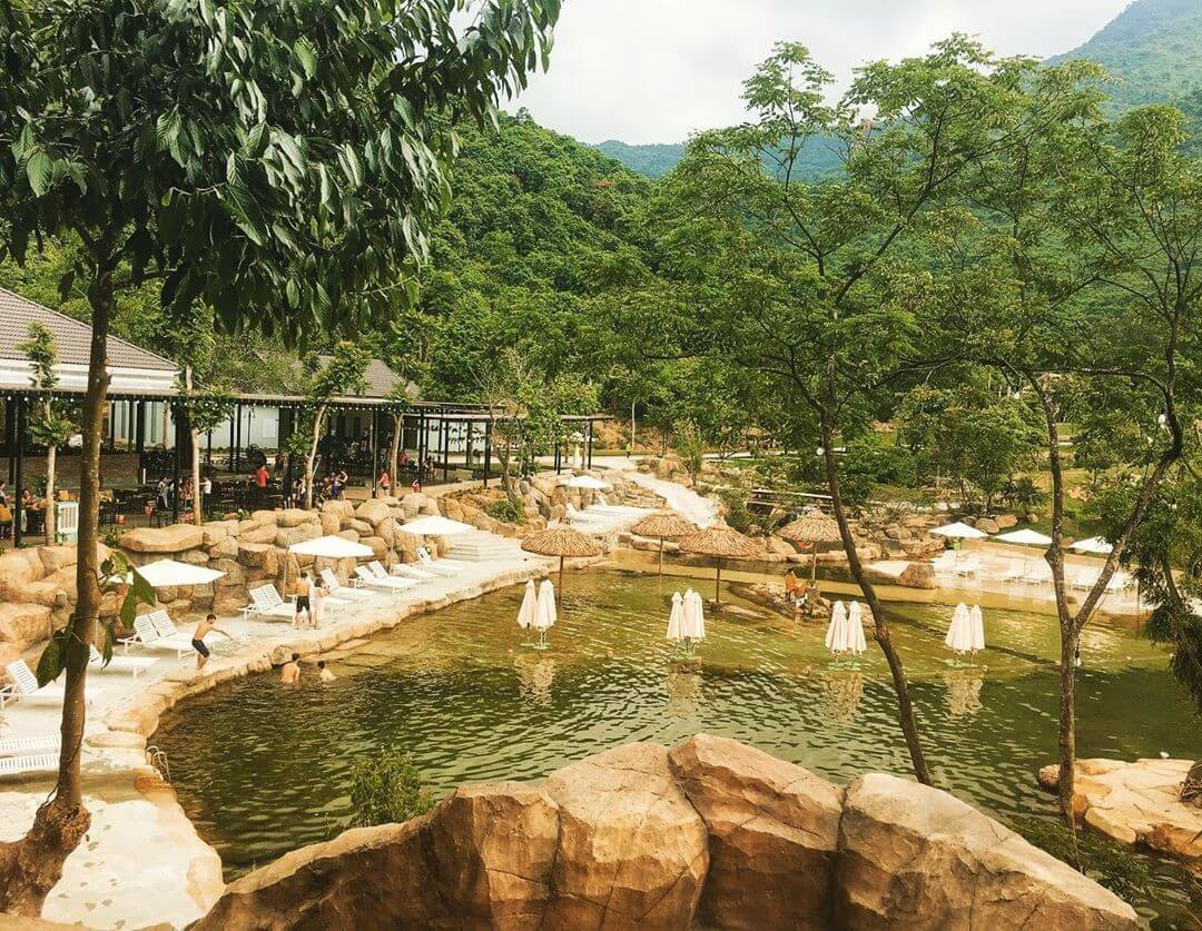 ここの入浴や湖の活動は非常に安全ですので、安心できます