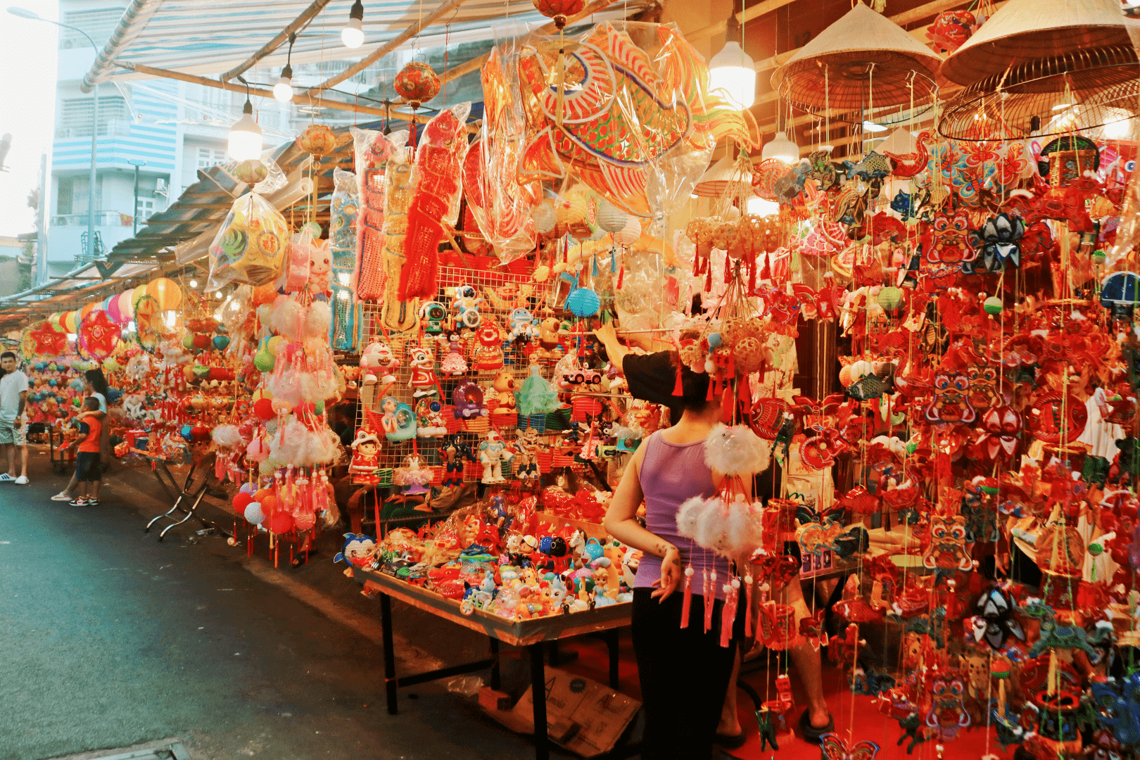 Luong Nhu Hoc Lantern Street