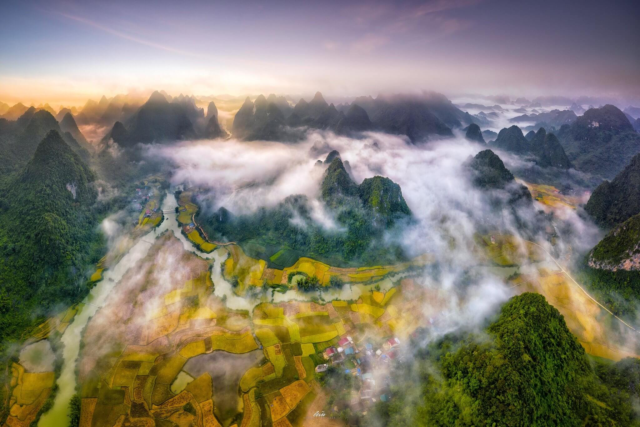 Phong Cao Bang Communeは私たちの国で最も美しい土地の1つです