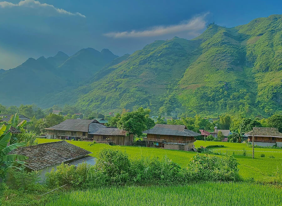 ドン・ヴァン・ロック・プラトーで平和にデュ・ジア・ハ・ジャン