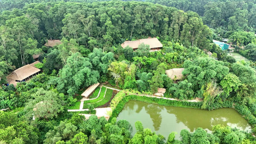 私のハオハムレット、シンダックコミューンにあるタインギエン市の中心部からわずか12 km