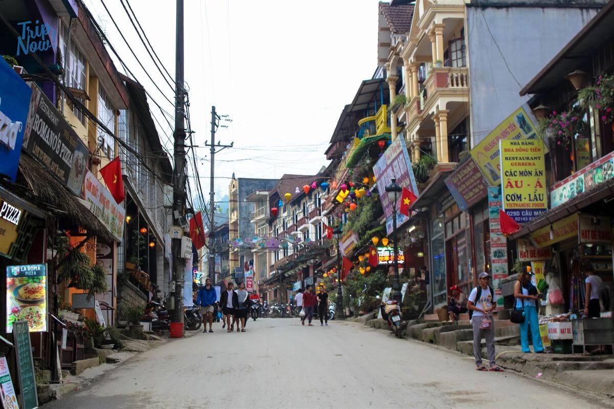 Phố Cầu Mây Sapa