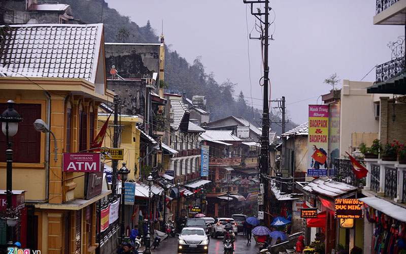 Phố Cầu Mây Sapa