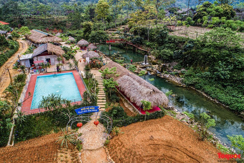 Khu du lịch Suối Mỏ Mắm với nhiều dịch vụ vui chơi giải trí